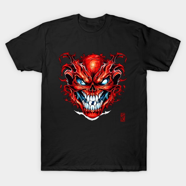 Red Skull T-Shirt by siriusreno